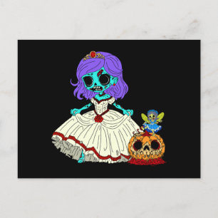 Cartão Postal Zombie Cinderella