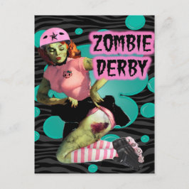Cartão Postal Zombie Derby