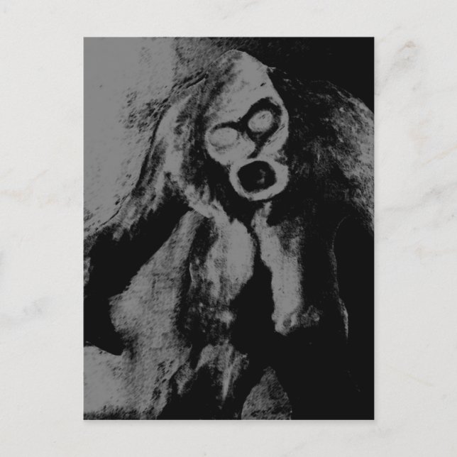 Cartão Postal Zombie Freak (Frente)