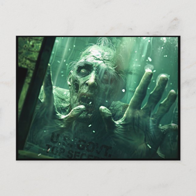 Cartão Postal Zombie Fred (Frente)