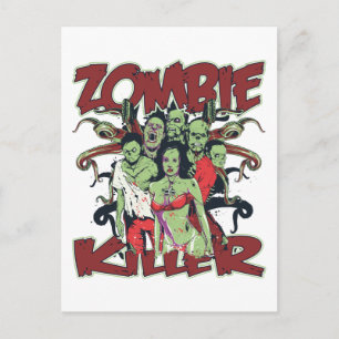 Cartão Postal Zombie Killer