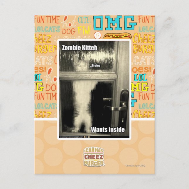 Cartão Postal Zombie Kith (Frente)