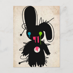 Cartão Postal Zombie Piñata