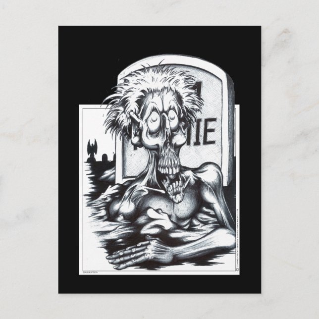 Cartão Postal Zombie Sam (Frente)