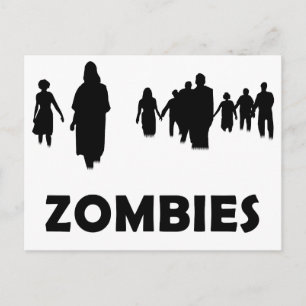 Cartão Postal Zombies