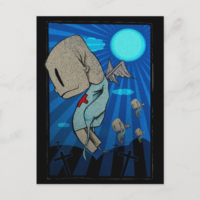 Cartão Postal Zombies 2012 (Frente)