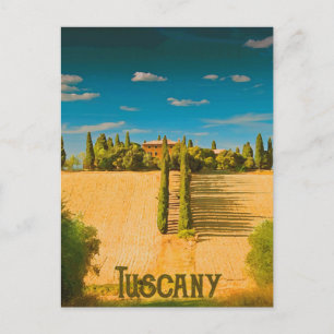 Cartão Postal Zona da Toscana