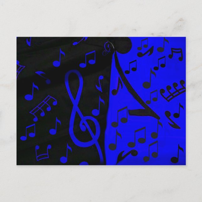 Cartão Postal Zona de música_ (Frente)