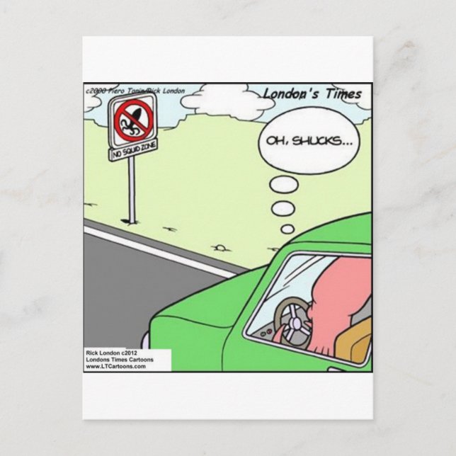 Cartão Postal Zona Divertida Sem Lulas (Frente)