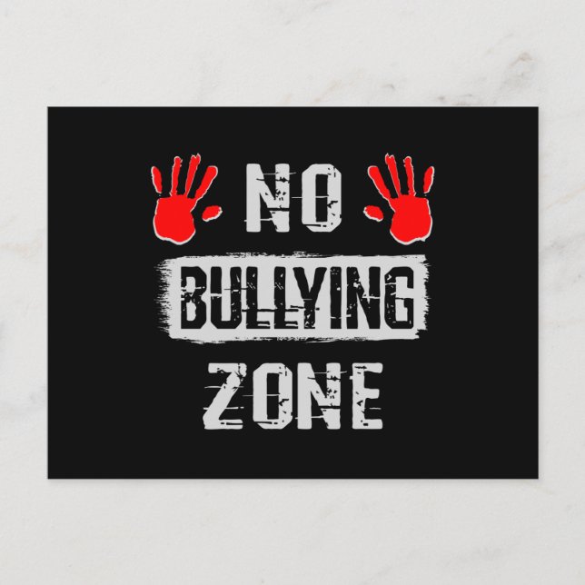Cartão Postal Zona Livre de Bullying (Frente)