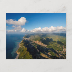 Cartão Postal Zonguldak, Aérea, Costa do Mar Negro da Turquia