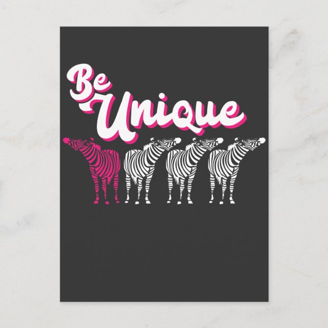 Cartão Postal Zookeeper Safari Zebra zoológico Ensino (Frente)