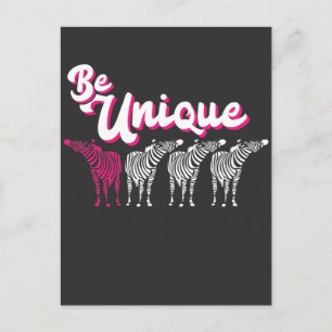 Cartão Postal Zookeeper Safari Zebra zoológico Figurino