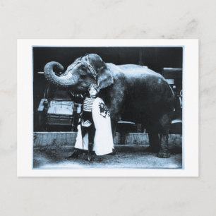 Cartão Postal Zora e Trilby 1916