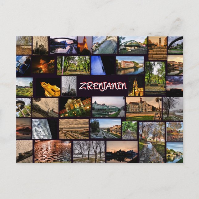 Cartão Postal Zrenjanin (Frente)