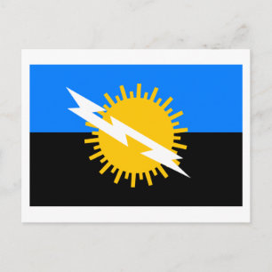 Cartão Postal Zulia Flag