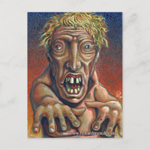 Cartão Postal zumbi