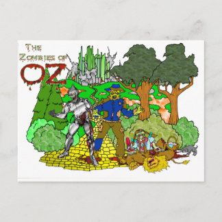 Cartão Postal Zumbis de OZ