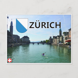 Cartão Postal Zürich - Suiça