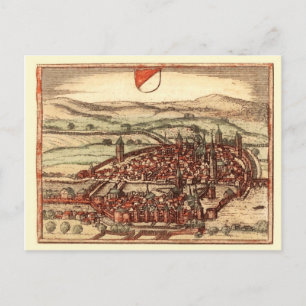 Cartão Postal Zurique no século XVI
