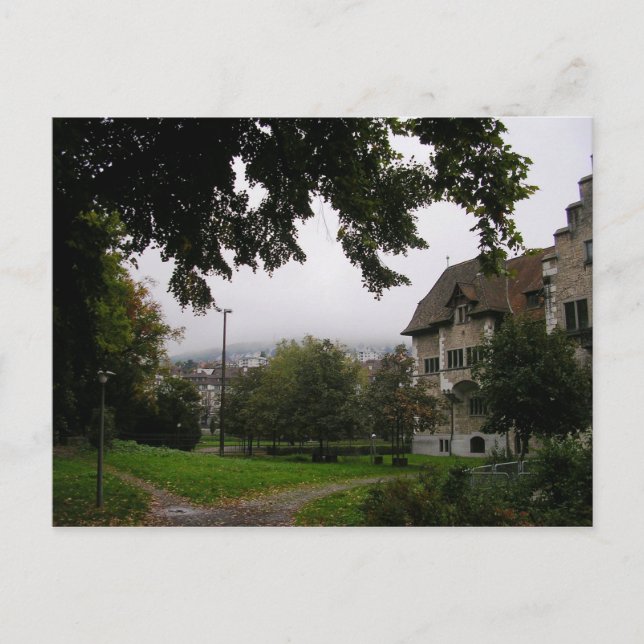 Cartão Postal Zurique, Suiça (Frente)