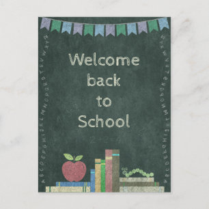 Cartão Postal Zurück zur Schule   Willkommen zurück zur Schule