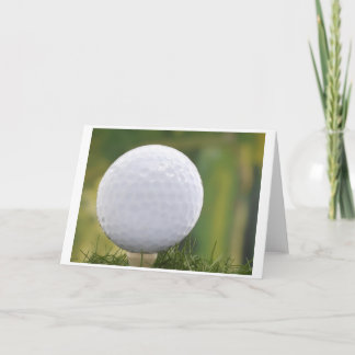 Cartão postcard concentras golf