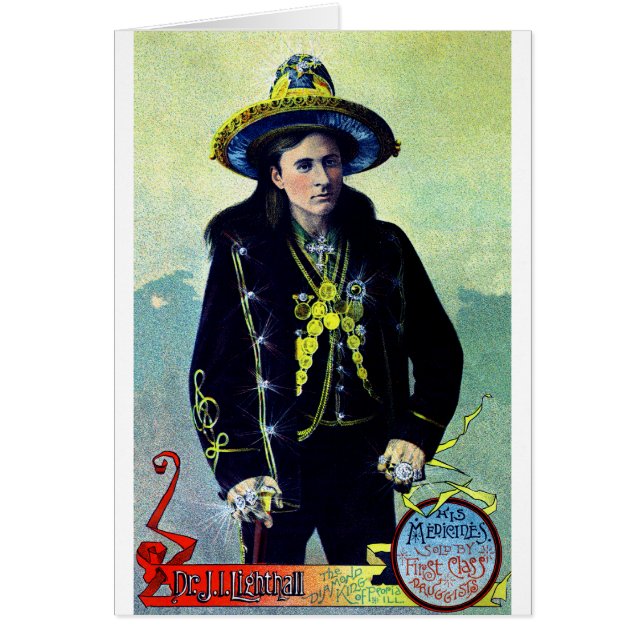 Cartão Poster 1880 da mostra da medicina (Frente)