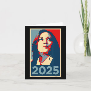 Cartão Poster da tomada de posse de Kamala Harris Obama,