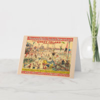 Poster de Circo De Pessoas Em Figurinos