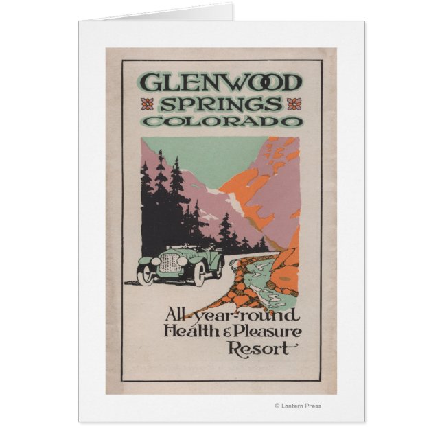 Cartão Poster do Health Resort nº 1 (Frente)