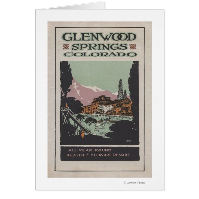 Cartão Poster do Health Resort nº 2 (Frente)