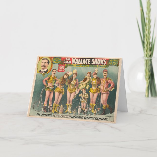 Cartão Poster Publicidade A Carteira Do Excelente Mostra  (Frente)