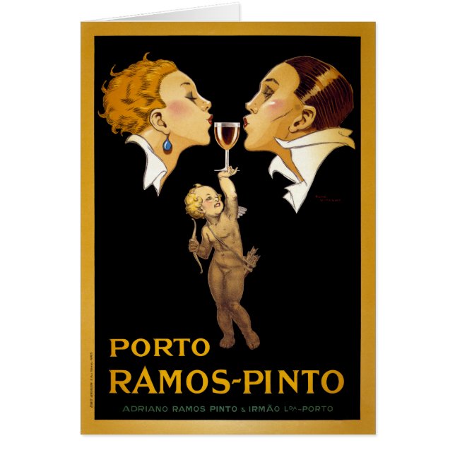 Cartão Poster vintage Francês Restaurado (Frente)