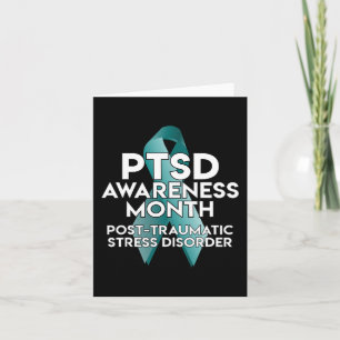 Cartão Posto de Consciência Ptsd Perturbação do Estresse