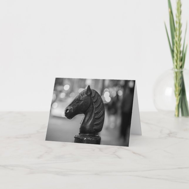 Cartão Posto de hitch NOLA - Placa dobrada de Vazio (Frente)