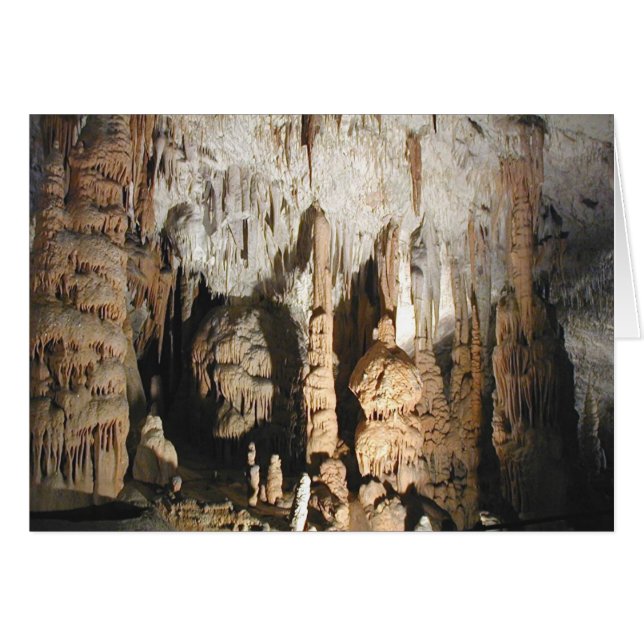 Cartão Postojna Caves (Frente Horizontal)