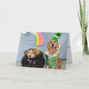 Cartão Pot of Golden for St. Patrick's Day