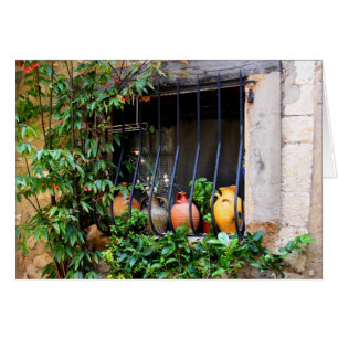 Cartão Potes da janela II