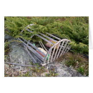 Cartão Potes e bobinas de lagosta, Maine, EUA