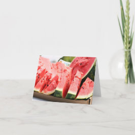 Cartão Potluck Watermelon