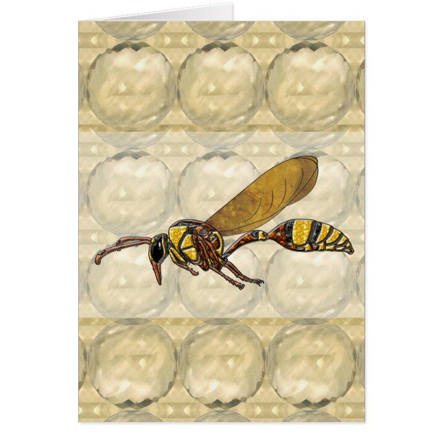 Cartão Potter Wasp (Frente)