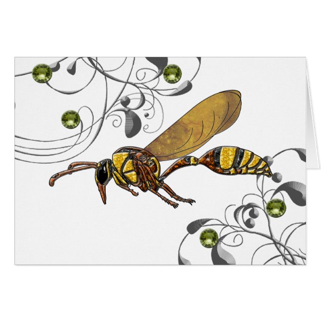 Cartão Potter Wasp (Frente Horizontal)