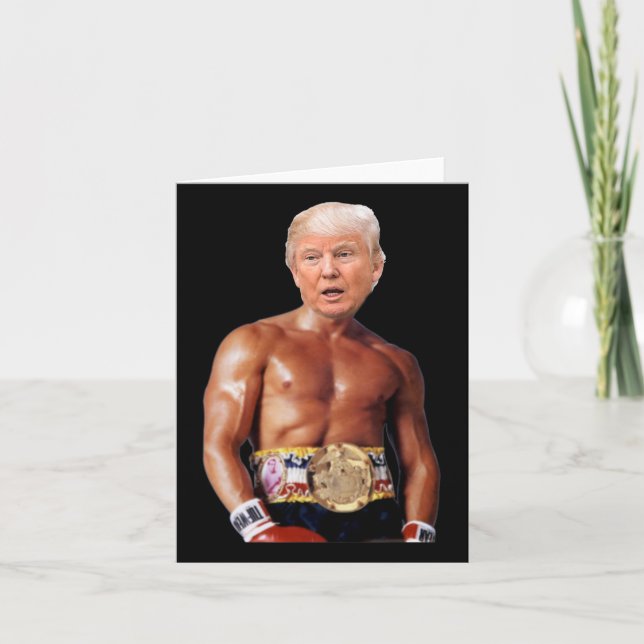 Cartão Potus Presidente Donald Trump Boxers (Frente)