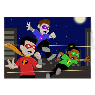 Cartão Pouca história em quadrinhos do arco-íris: Mude a