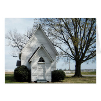 Cartão Pouca igreja do país