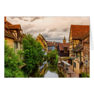 Cartão Pouca Veneza, pequeno Venise, em Colmar, France