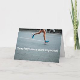 Cartão Pound the Pavement, Parabéns pelo novo emprego -