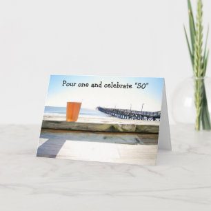 CARTÃO POUR "50" DE CELEBRAÇÃO ÚNICA