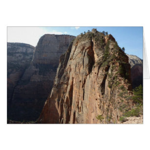 Cartão Pouso dos Anjos no Parque Nacional Zion